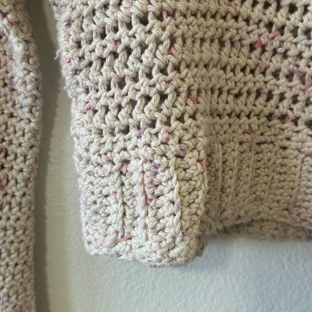 Hand Crocheted Sweater - Picture 3 of 8